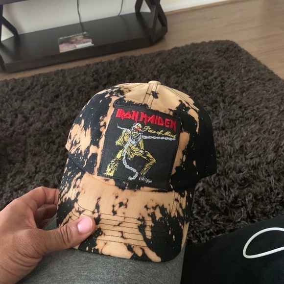 Other - Bleached Iron Maiden hat Other - Bleached Iron Maiden hat